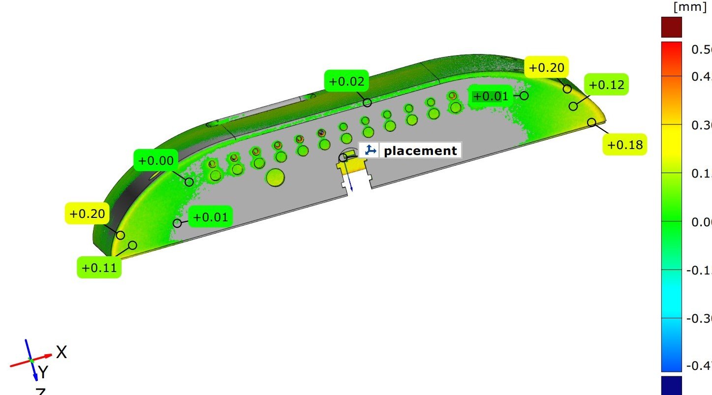 3D scan inspection report