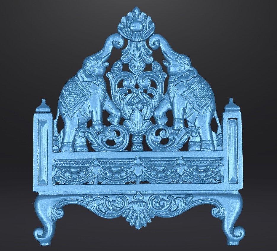 3D scanning a carving