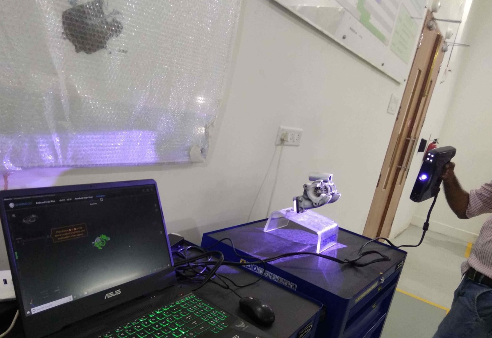 3D scan output