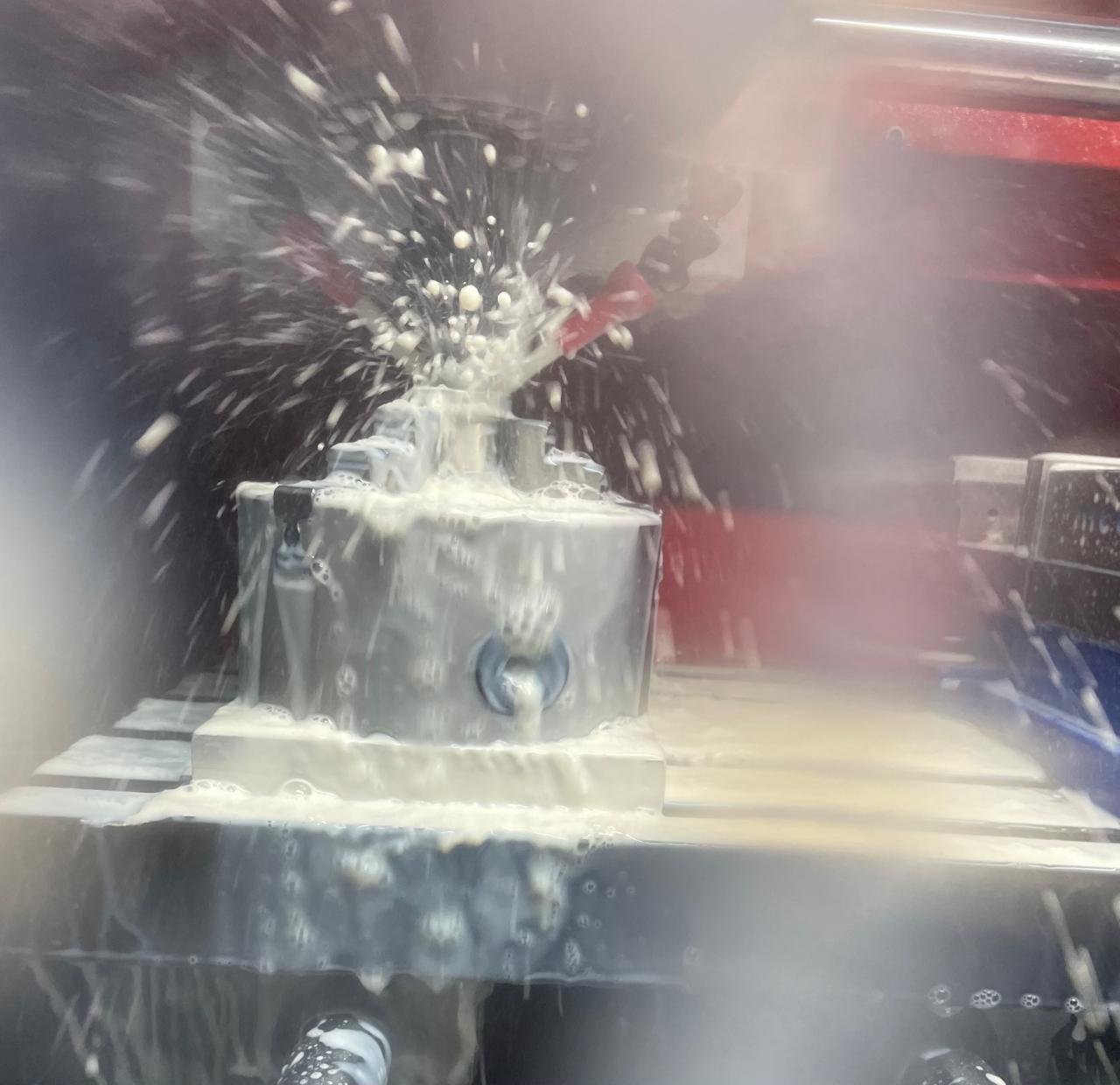 Precision-machined satellite structural component