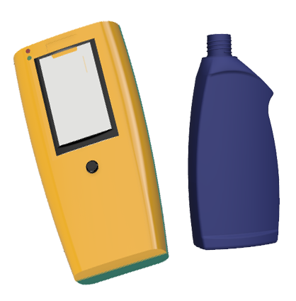 Photoreal render of a product designed by Printlay